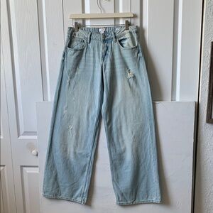 Light Blue Distressed Jeans